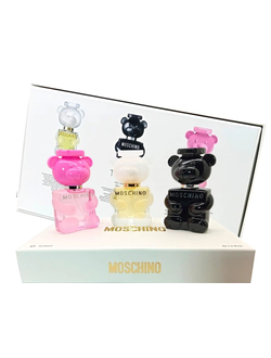 Moschino подарочный набор, 3 аромата* 30 ml