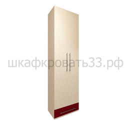 Шкаф закрытый 1 ящик 2160х600х400