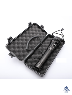 Фонарь подводный Yupard F2 P50-1850Lm-белый 22см #529, в боксе