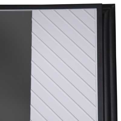 Стальная дверь   Эдинбург с зеркалом (биометрический замок)