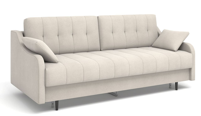 НОВЫЙ ПРУЖИННЫЙ ДИВАН-КРОВАТЬ НА НОЖКАХ ЖЕНЕВА, КАРКАС МЕТАЛЛ, ПАНТОГРАФ, СО СЪЕМНЫМ ЧЕХЛОМ, БЕЛЬЕВЫМ ЯЩИКОМ АКЦИЯ