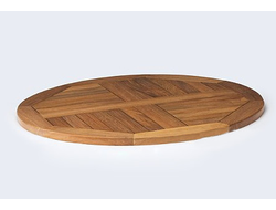 Столешница деревянная круглая Ripiani купить в интернет магазине мебели и столешниц для бара и кафе