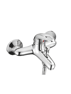 Смеситель для ванны и душа однорычажный, Латунь, Хром, Accoona A6052