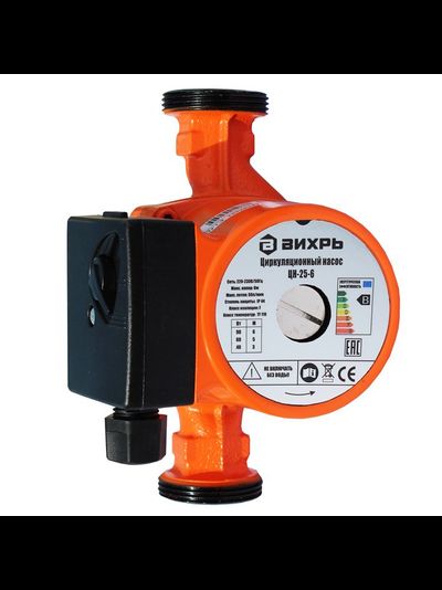 Циркуляционный насос для отопления Вихрь ЦН 25-4 25-6 32-4 32-6