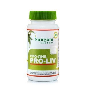 ПРО-ЛИВ для здоровья печени 750 мг Sangam herbals, 60 таб.