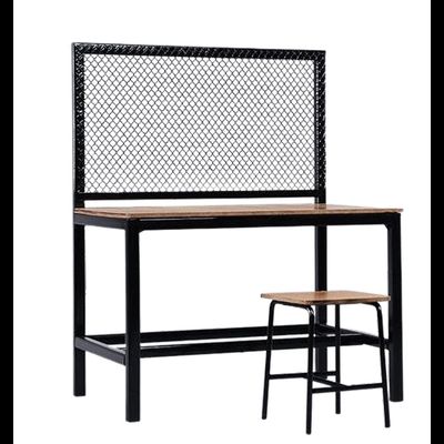 Стол и табурет 1/6 (деревянные) - КОЛЛЕКЦИОННАЯ ДИОРАМА 1/6 Agent Tactical Desk and Chair (M2419) - MMMTOYS