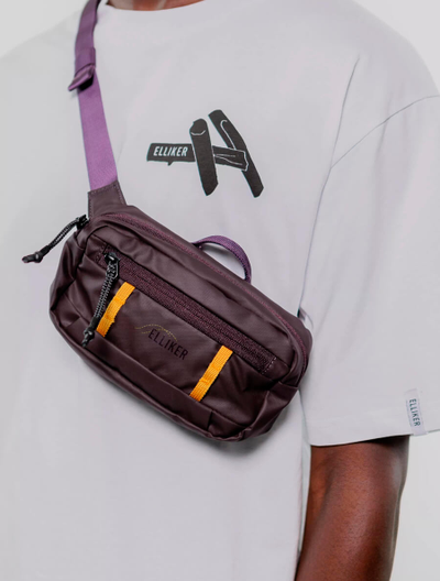 Elliker Semer Sling Bag 1L Purple детали 4