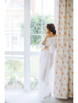 Ночная сорочка из батиста (белая)