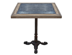 Стол для ресторана Restaurant table square Metal sheet II