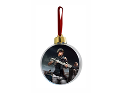 Шар елочный новогодний PlayerUnknown’s Battlegrounds, PUBG, ПУБГ №15