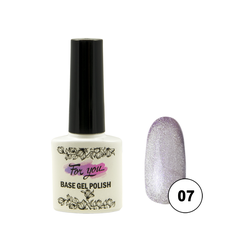 Гель-лак FOR YOU Cat's eye CRYSTAL № 07
