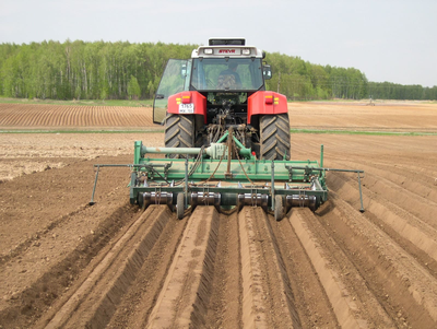 Грядообразователь роликовый Rumptstad RSRR для предпосевной обработки почвы