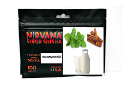 Табак Nirvana Super Shisha Mint Cinnamon Milk Молоко Корица Мята 100 гр
