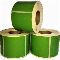 Этикетка цветная самокл.термо Эко 58*40/1000-40 зеленый