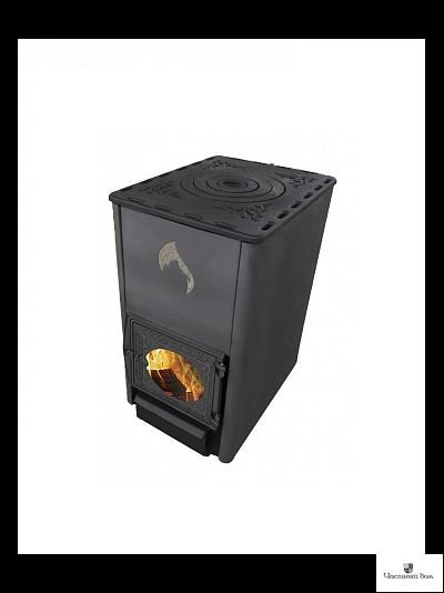 Печь отопительная БЕРЕЗКА Комфорт 120 ДТ3 стекло