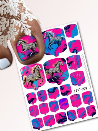 Мини пленки для педикюра LIT-024