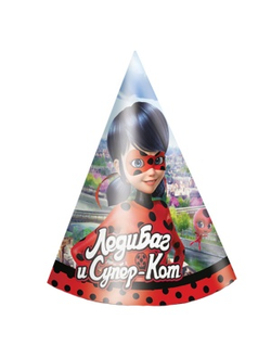 Колпачок Леди Баг 6шт