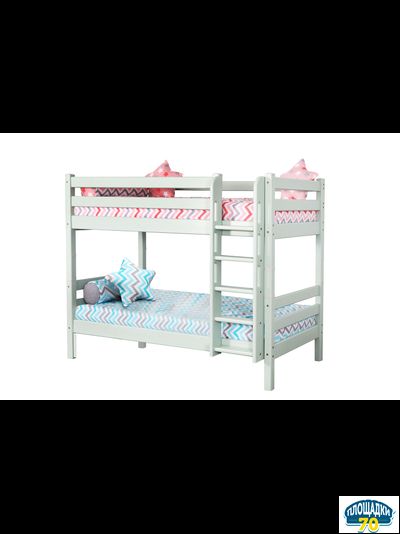 Вариант 9 Двухъярусная кровать "Соня" с прямой лестницей