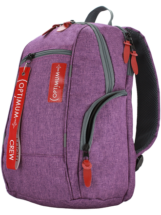 Школьный рюкзак Optimum City 2 RL, сиреневый