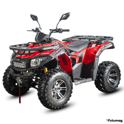 Электроквадроцикл  WHITE SIBERIA SNEG PRO MAX 6000W