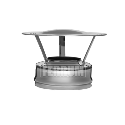 Оголовок (304/0,8мм + 430/0,5мм) D 115х200 Ferrum