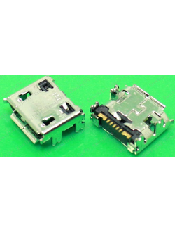 Разъем зарядки №24 Samsung B2710, C3312, C3322, C3332, C6712, i515, i8250, i8750, i9103, S5363, S5368, S5380, S6102, S7320, S7330 (5 pin)