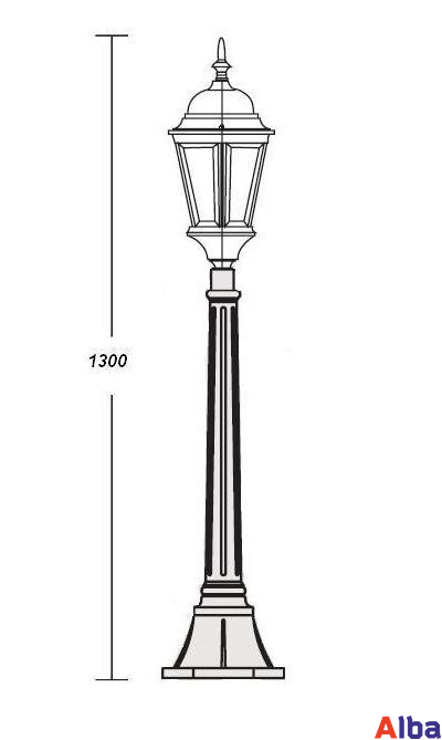 Astoria-2 91407 ov Парковый светильник