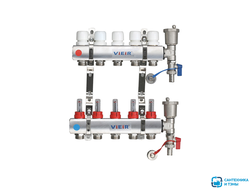 Коллекторные блоки для теплого пола и радиаторов