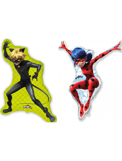 Шар 33"/84 см "Леди Баг"