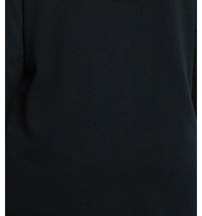 Рубашка с рюшей по вороту в белом и черном цветах