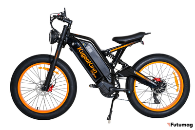 Электровелосипед Kugoo Kirin ZX DUAL черный