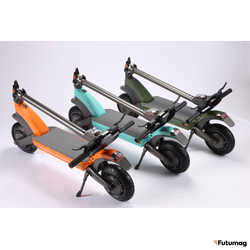 Электросамокат E-TWOW Tank Torq TK5 Dual Motor зеленый