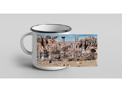 Кружка металлическая эмалированная Герои меча и магии, Heroes of Might and Magic №10