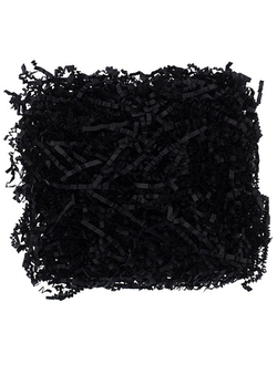 Наполнитель бумажный волнистый Премиум (черный), 50г