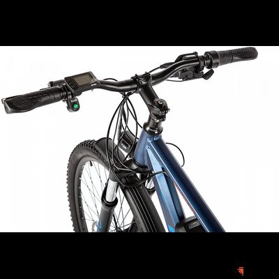 Электровелосипед INTRO Sport GT (Серо-зеленый)