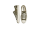 Кеды Converse Jack Purcell Faux Fur Lined leather кожаные зеленые низкие