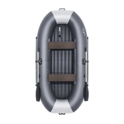 Надувная лодка Таймень V-290 НД графит светло-серый - mnelodku.ru