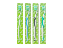 glister™ Универсальные зубные щетки для взрослых (мягкая жесткость щетины), 1 упак./ 4 шт.