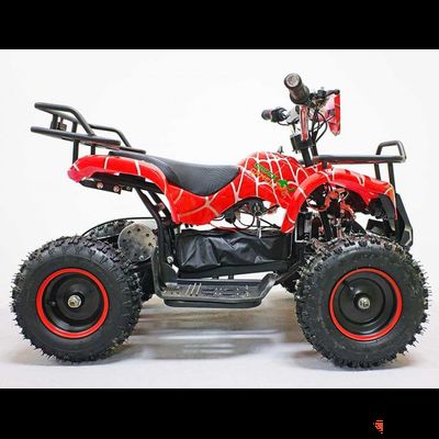 Квадроцикл GreenCamel Гоби K21 (30 Ah 36V 800W R6 Цепь) Красный паук