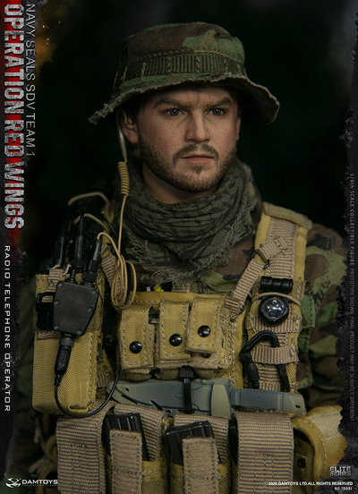 Радист, Операция «Красные крылья» - Коллекционная ФИГУРКА 1/6 scale Operation Red Wings NAVY SEALS  SDV TEAM 1 Radio Telephone Operator (78081) - DAMTOYS