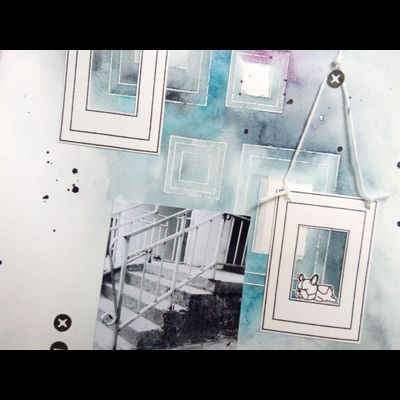 ФП штамп &quot;Портреты на стене&quot; (крупные)