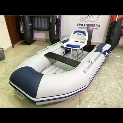 Моторная лодка Таймень NX 2800 НДНД светло-серый/синий