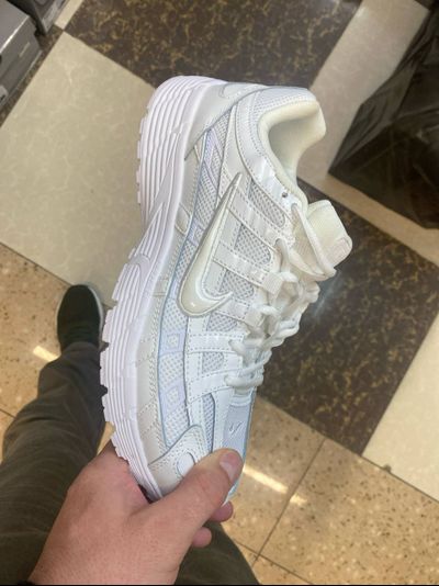 Nike P-6000 Triple White