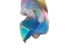 Фреза компрессионная со стружколомами спиральная 12x42 s12x100 Z2+2 HM