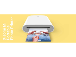 Фотопринтер портативный цветной Xiaomi Mi Portable Photo Printer Global XMKDDYJ01HT (белый)