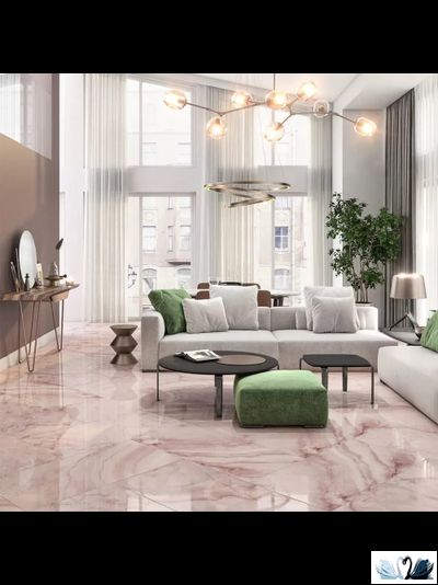 Керамогранит Kerama Marazzi Ониче 60x119,5 см розовый лаппатированный