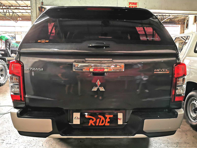 Кунг Alpha GSS на рестайлинговый пикап Mitsubishi L200 2019-2020-2021-2022 тёмно-серый цвет U28