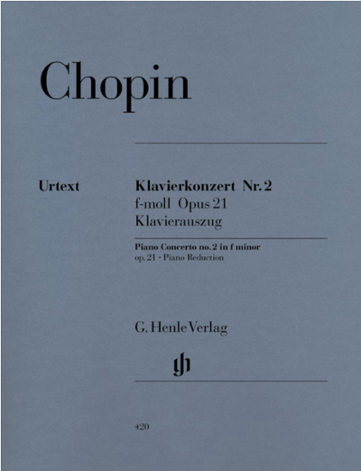 Chopin: Piano Concerto No. 2 in f minor op. 21