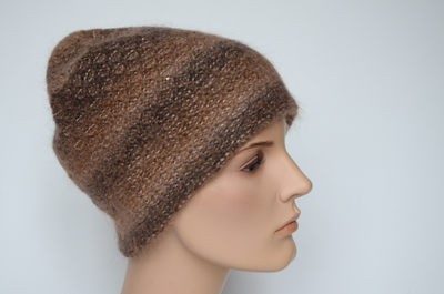 Вязаная итальянская шапка