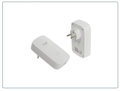 TP-LINK, HomePlug AV2 Сетевой адаптер PowerLine 1200 Мбит/с Ethernet (комплект 2 шт.)